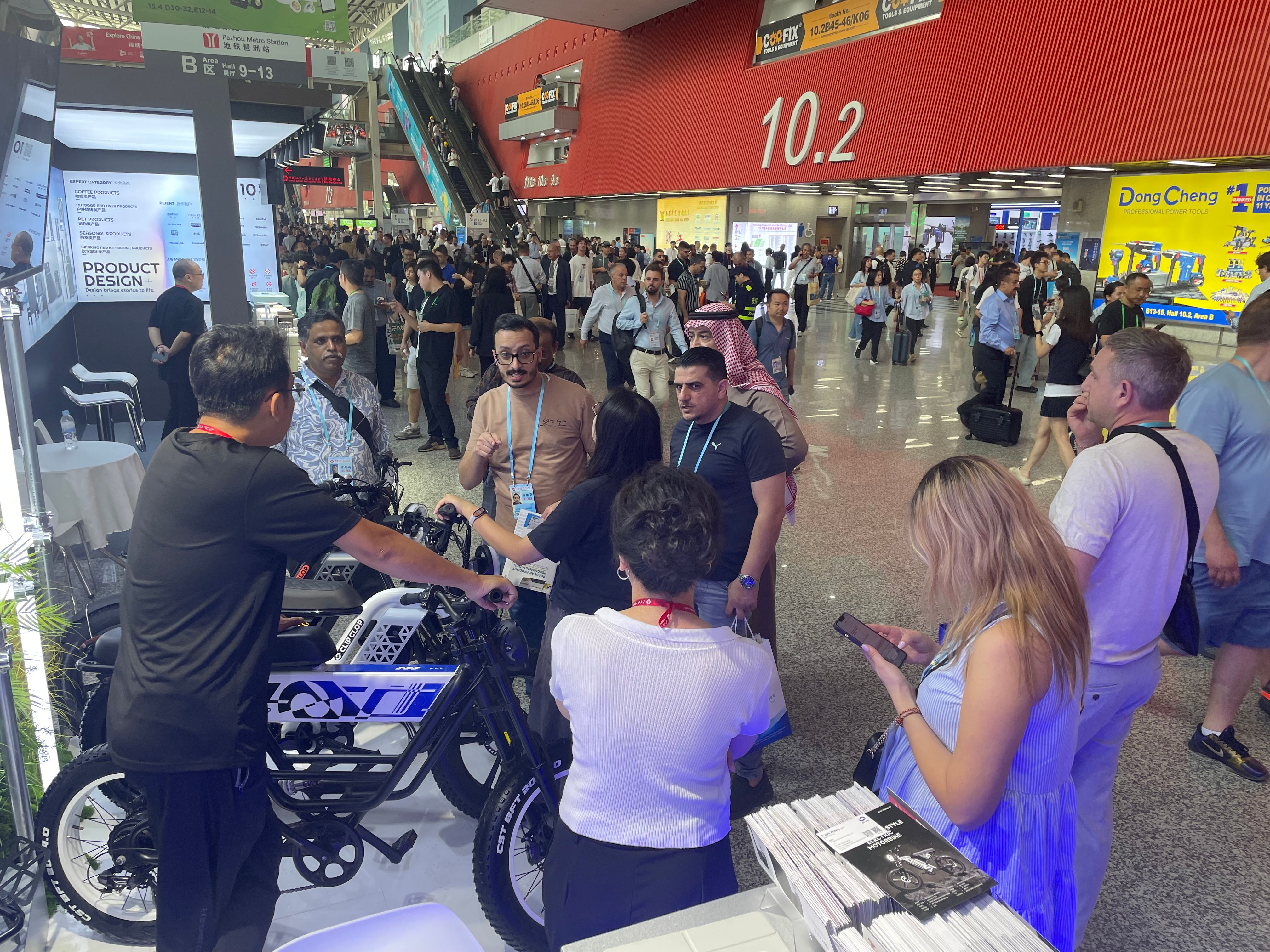 ClipClop Bike at the 137th Canton Fair
