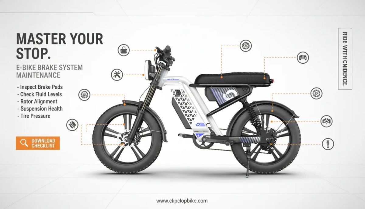 750 W ist cool, ein Sturz nicht: Praxisguide zu hydraulischen E-Bike-Bremsen für Flotten