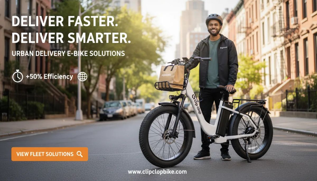 Der ultimative B2B-Leitfaden für den Aufbau einer leistungsstarken Liefer-E-Bike-Flotte