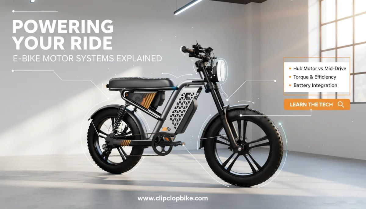 Demystifying E-Bike Motor Systems: A B2B Insider’s Guide to Hub vs. Mid-Drive Technology