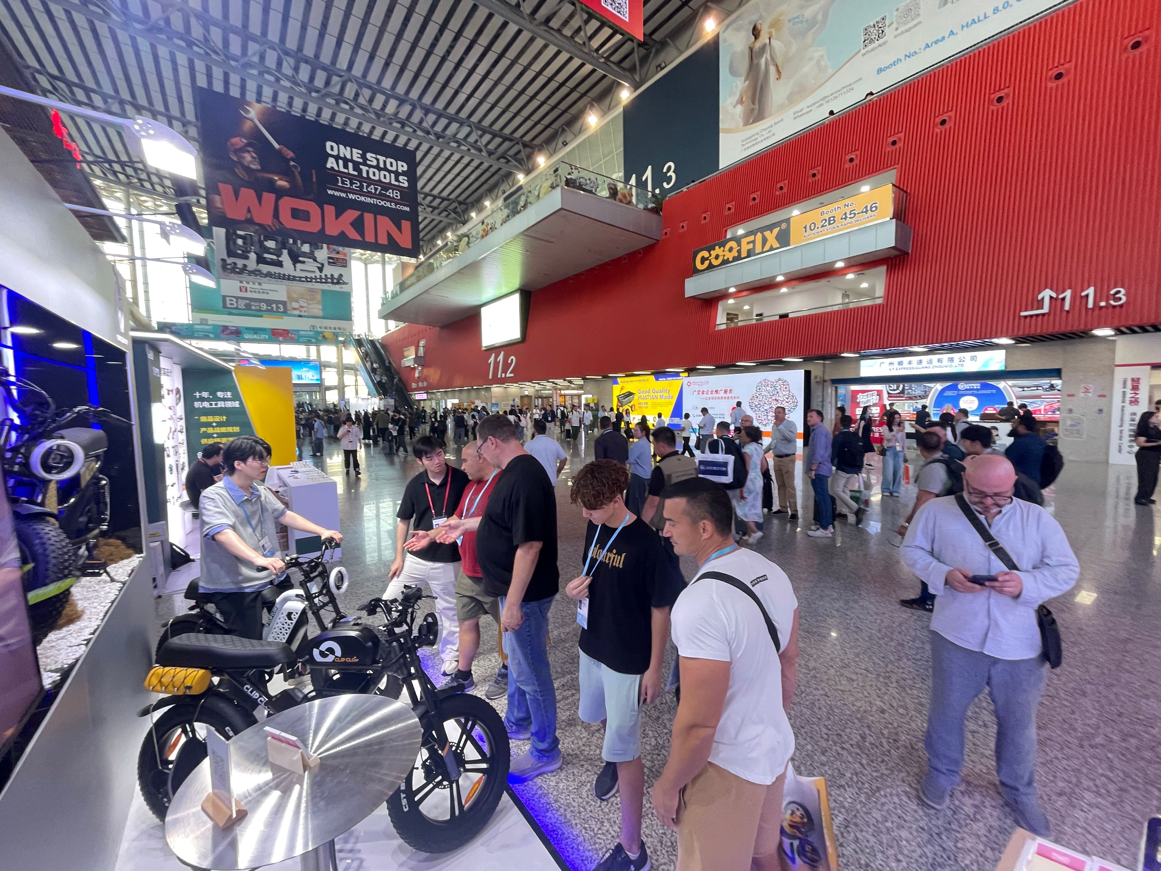 ClipClop Bike at the 138th Canton Fair