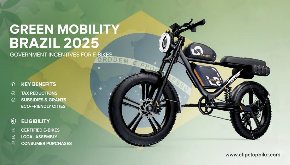 Auf Brasiliens grüner Mobilitätswelle: Mein B2B-Spickzettel zu E-Bike-Förderungen 2025