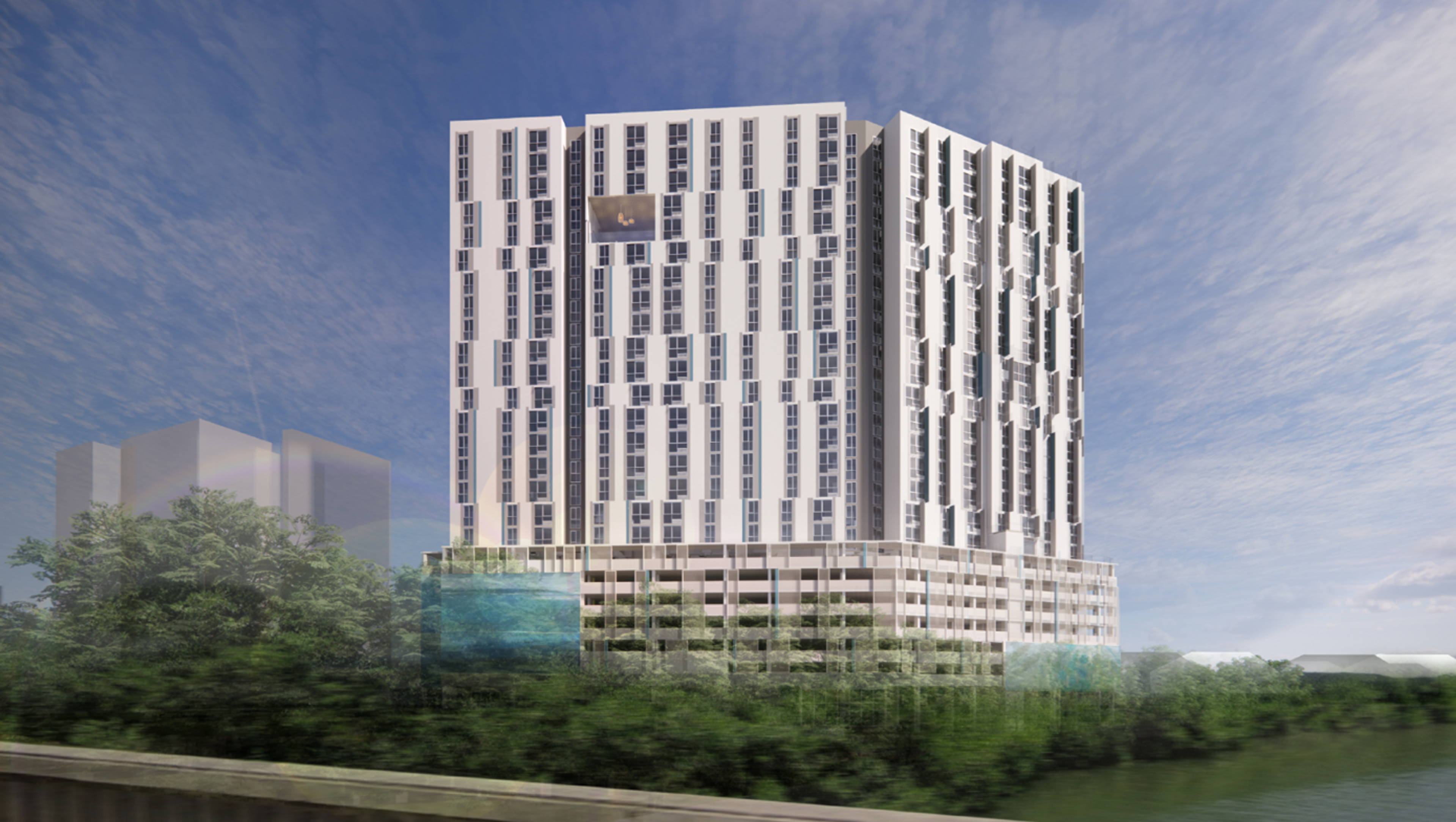 Halawa View II Apartments is a 302-unit Affordable Housing High-Rise in Halawa, HI