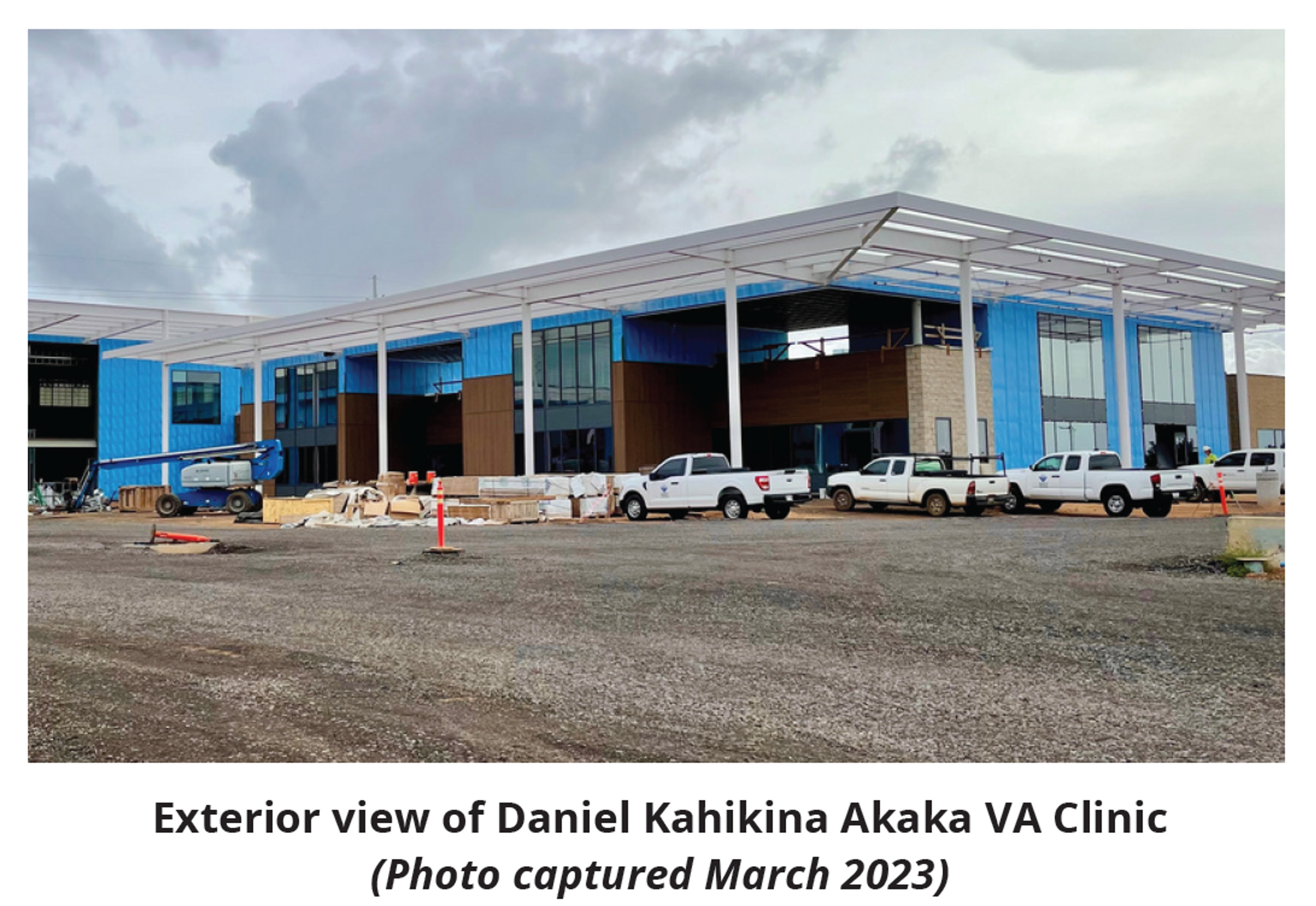 Exterior view of Daniel Kahikina Akaka VA Clinic