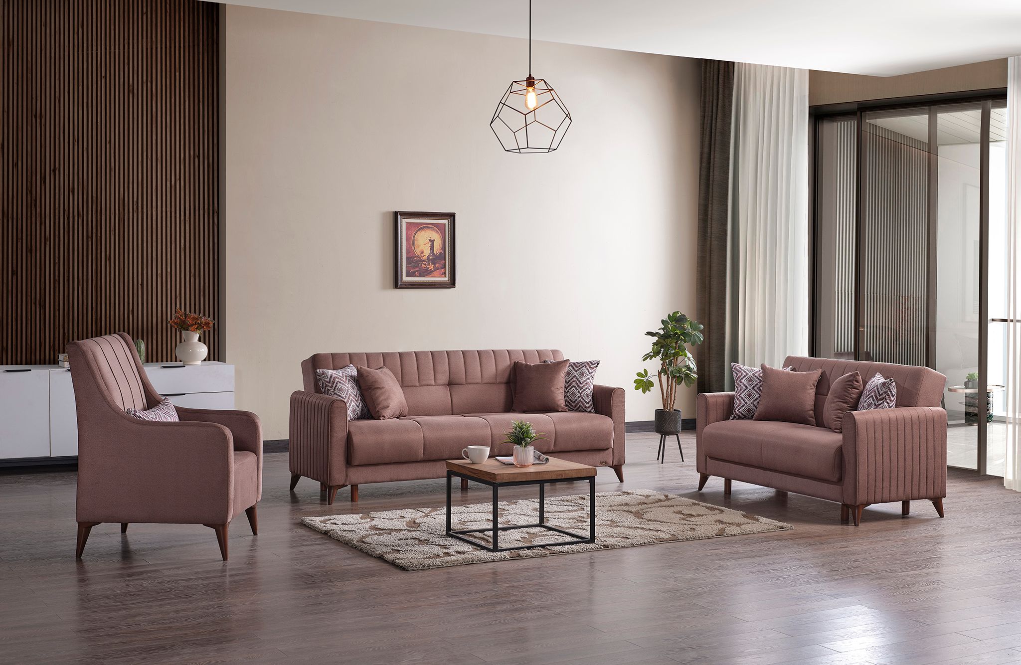 GOLD SOFA SET
