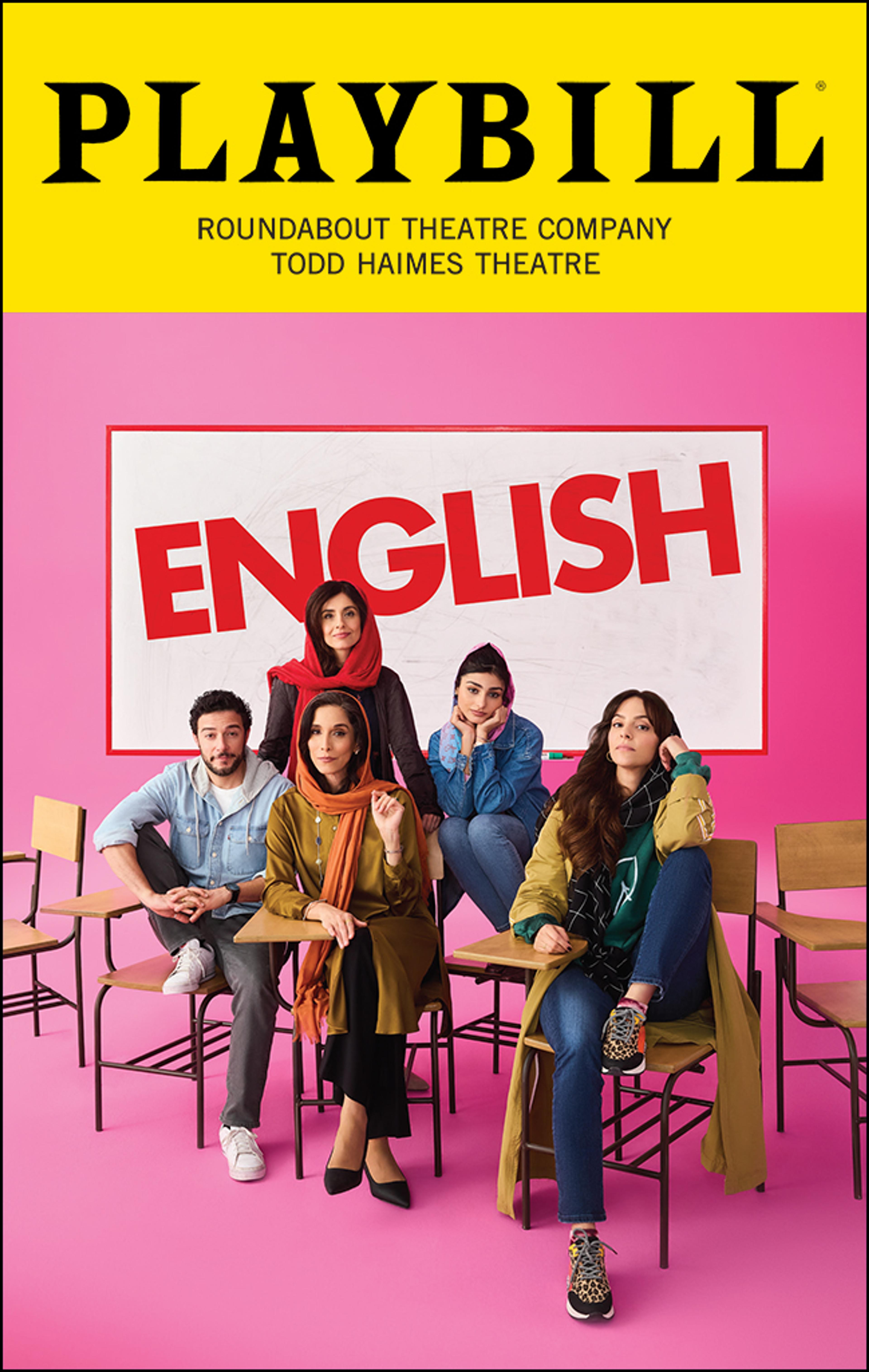 English Playbill cover