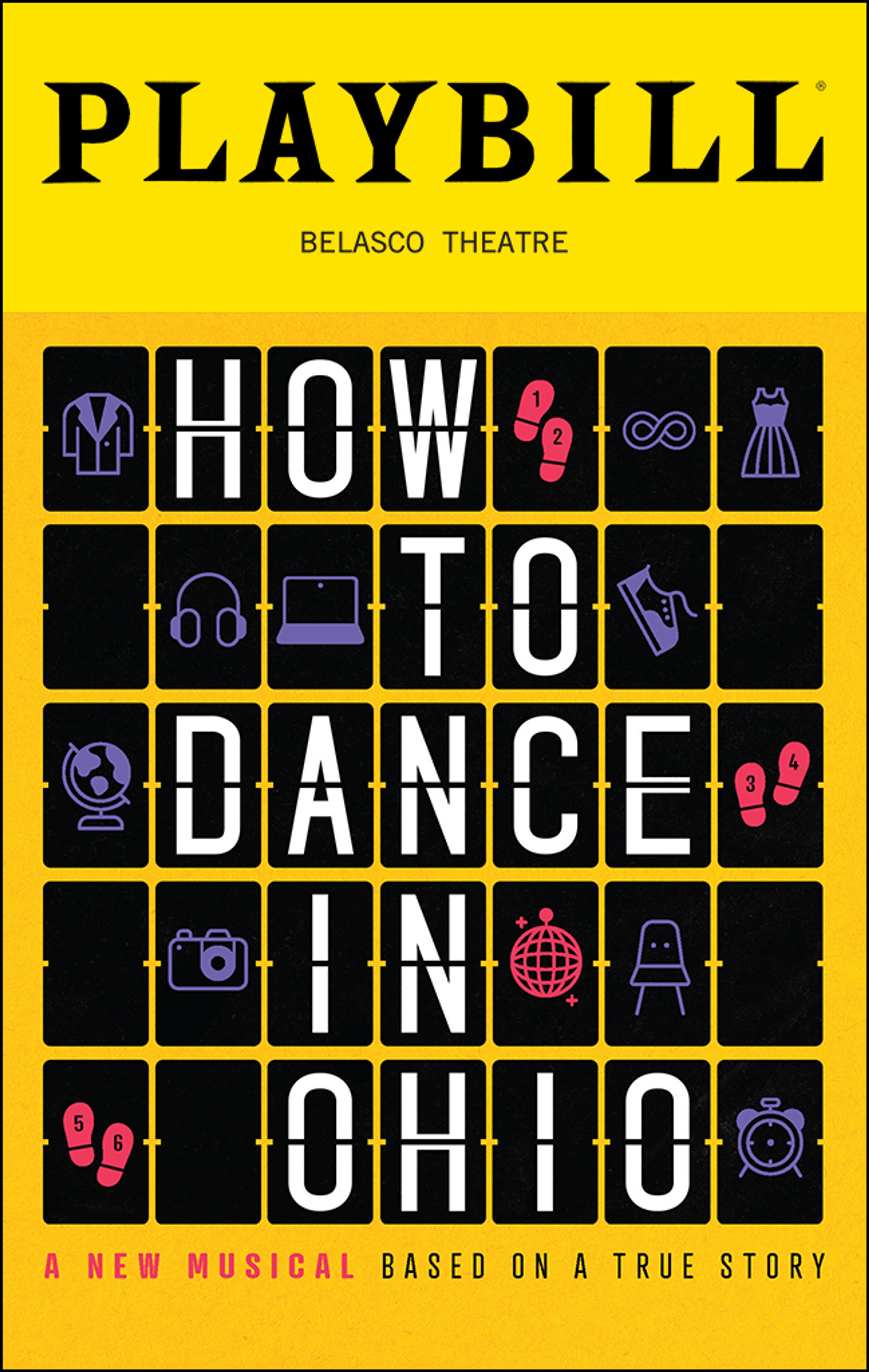 How to Dance in Ohio Playbill cover