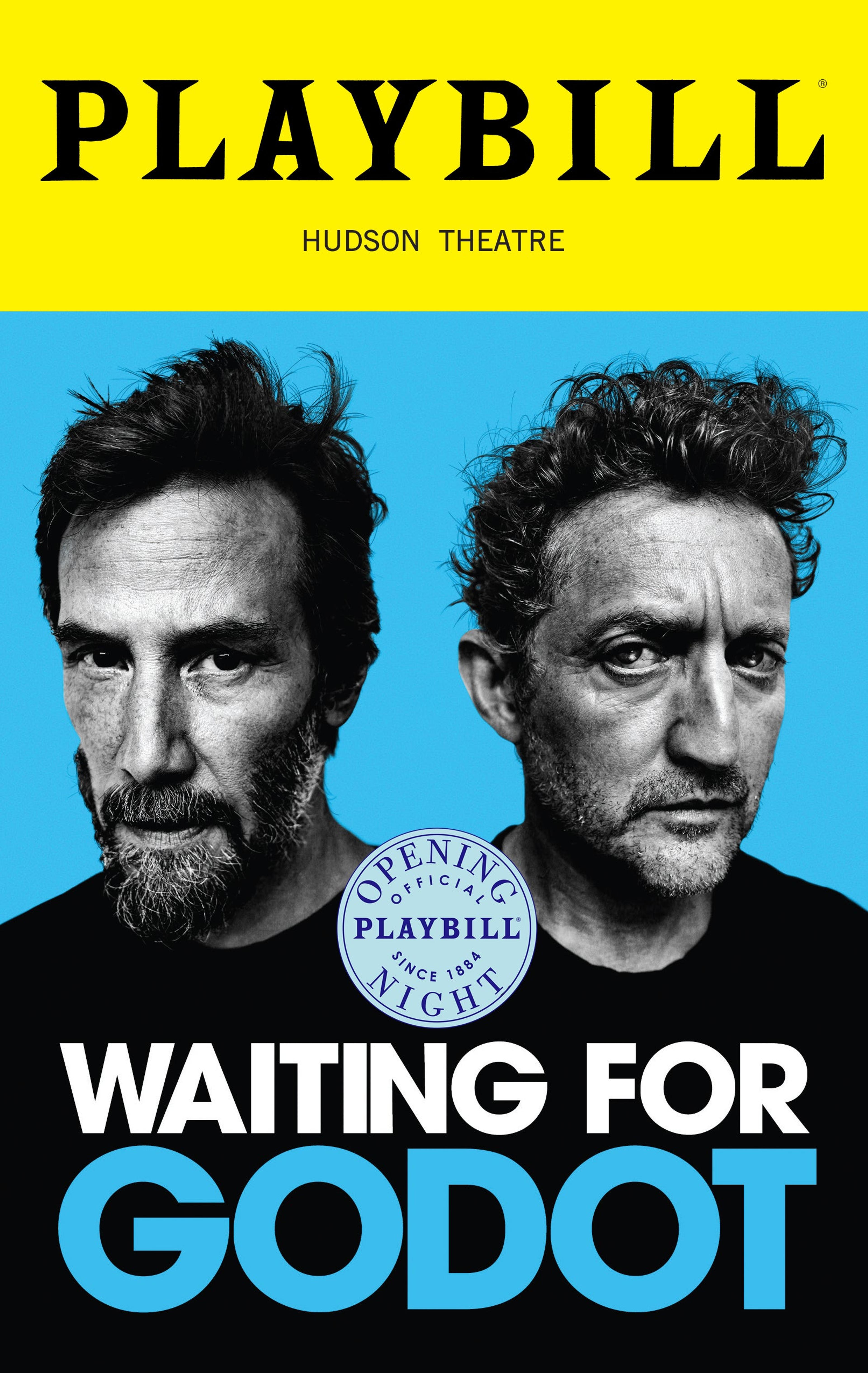 Waiting for Godot Playbill cover