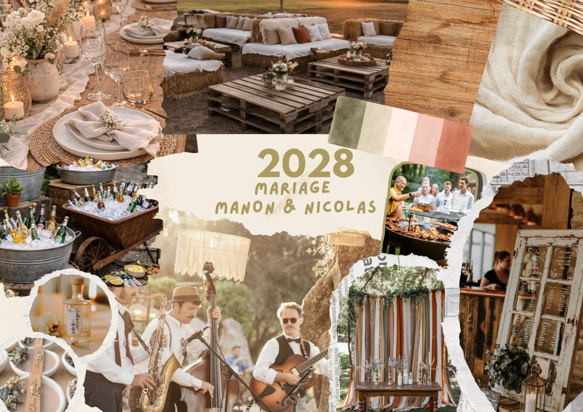 Vision board - Mariage