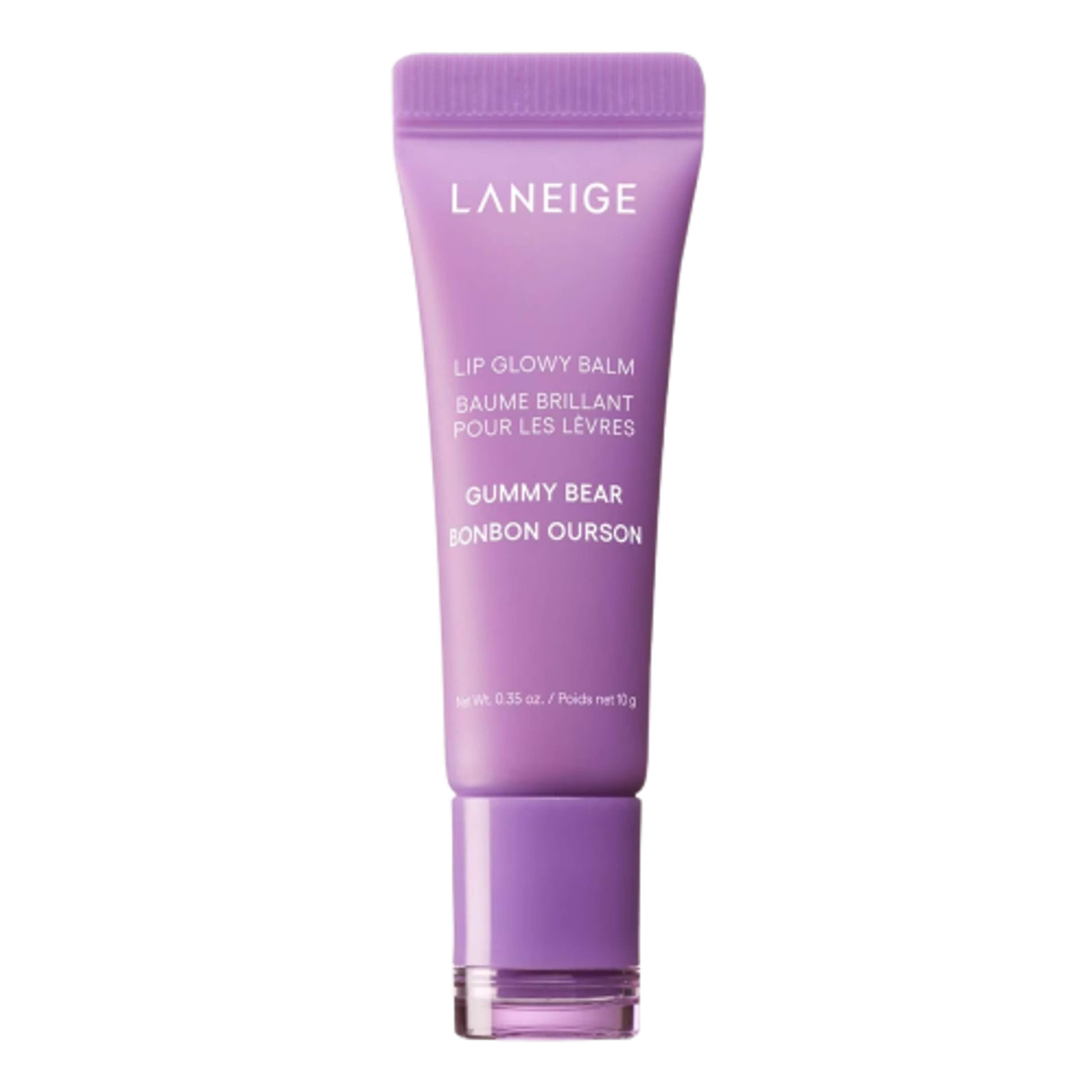 Lilac tube of glowy lip balm