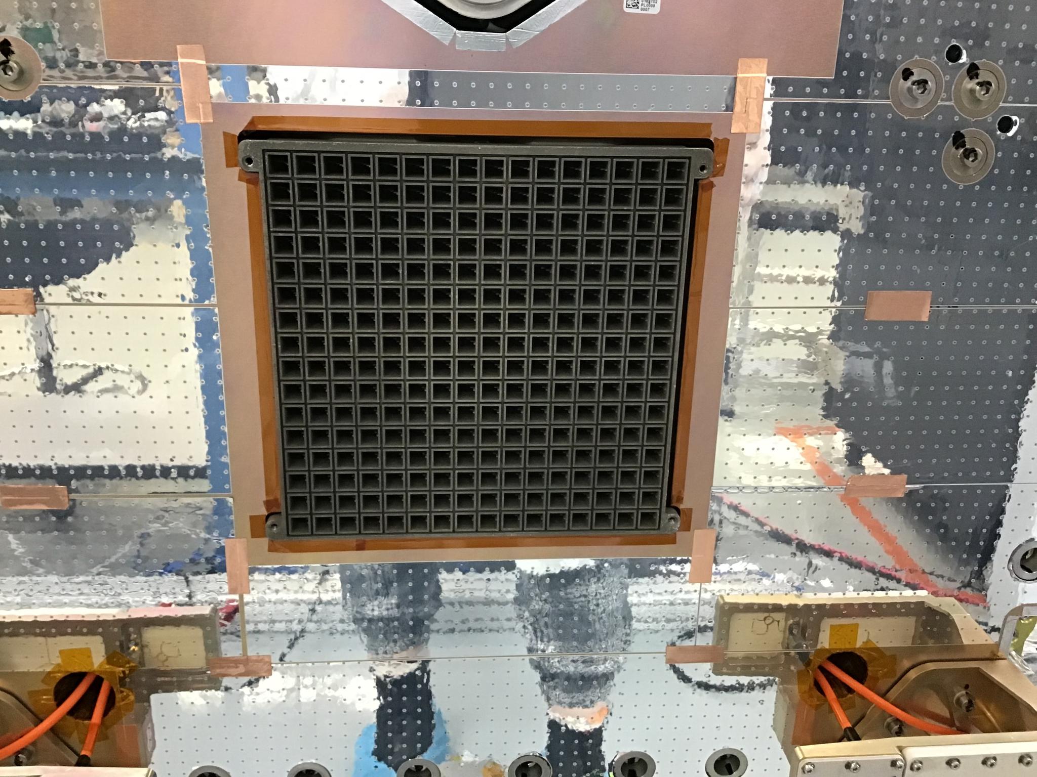 Figure 4: Pelican-7’s Ka-Band antenna that enables space-to-ground and space-to-space communications.