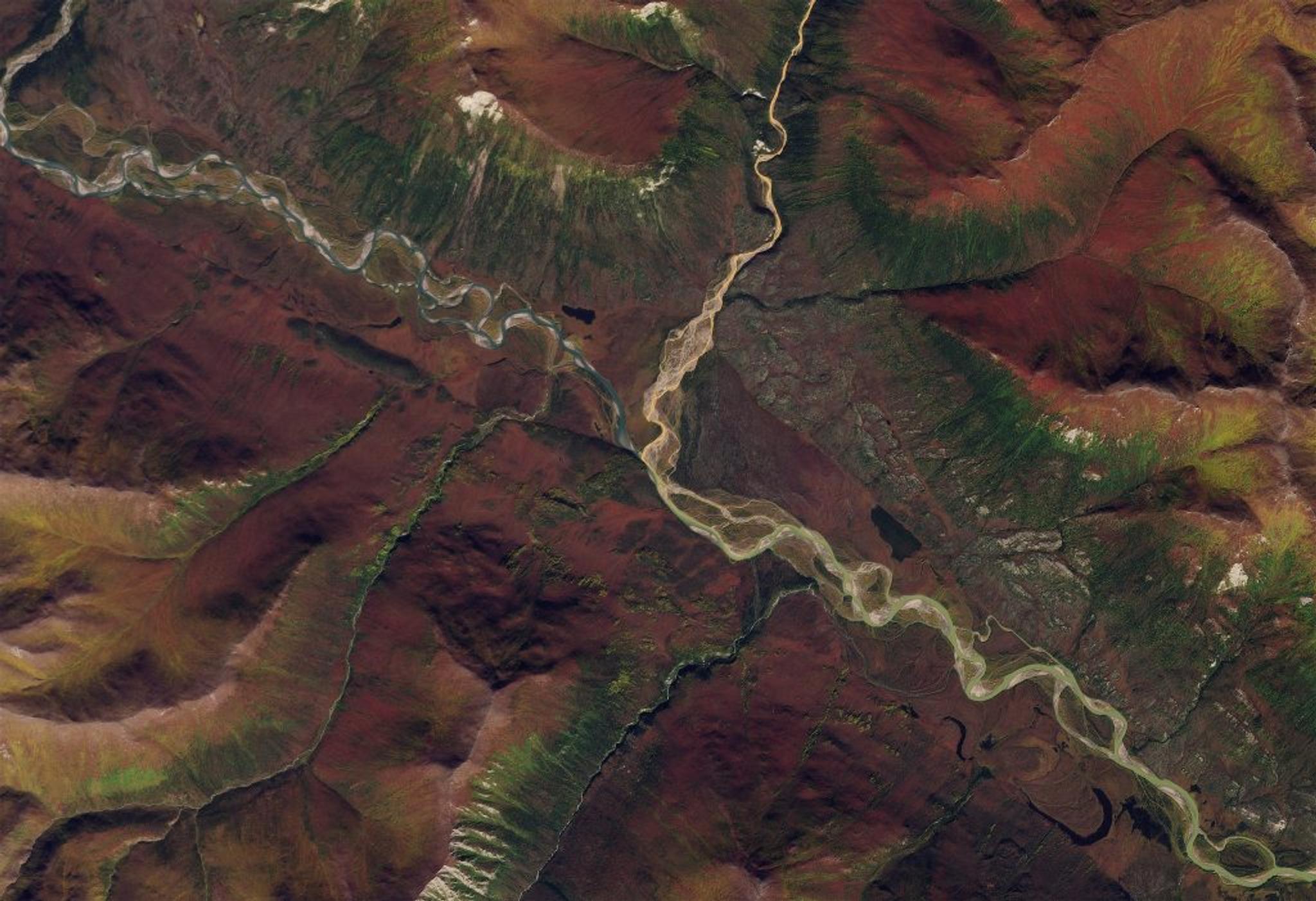 PlanetScope • Gates of the Arctic National Park and Preserve, Alaska, USA • August 30, 2024