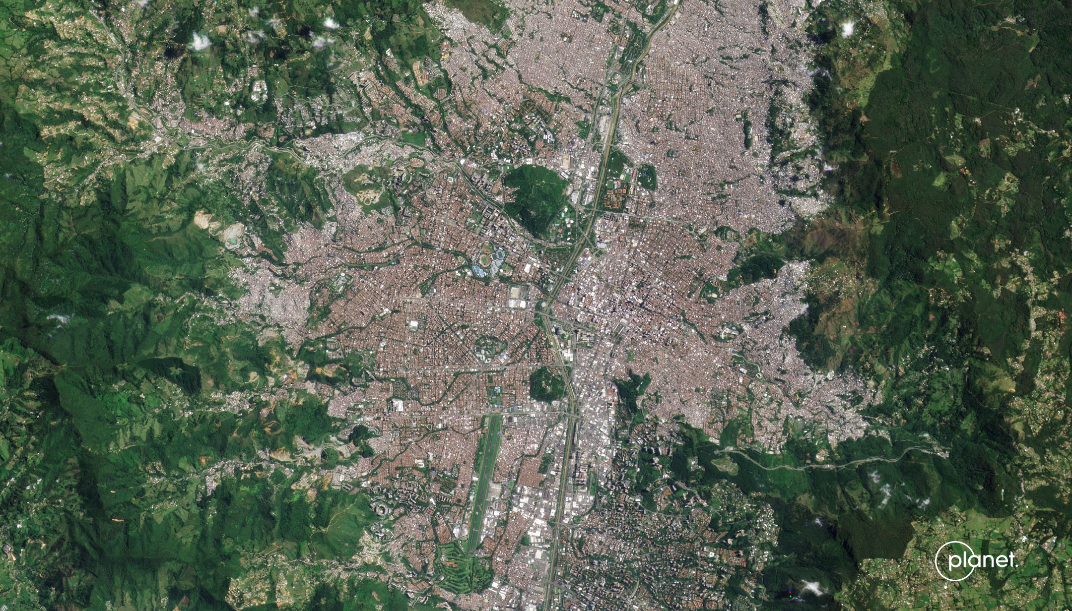Analyzing Urban Populations from Space with Planet Mosaics