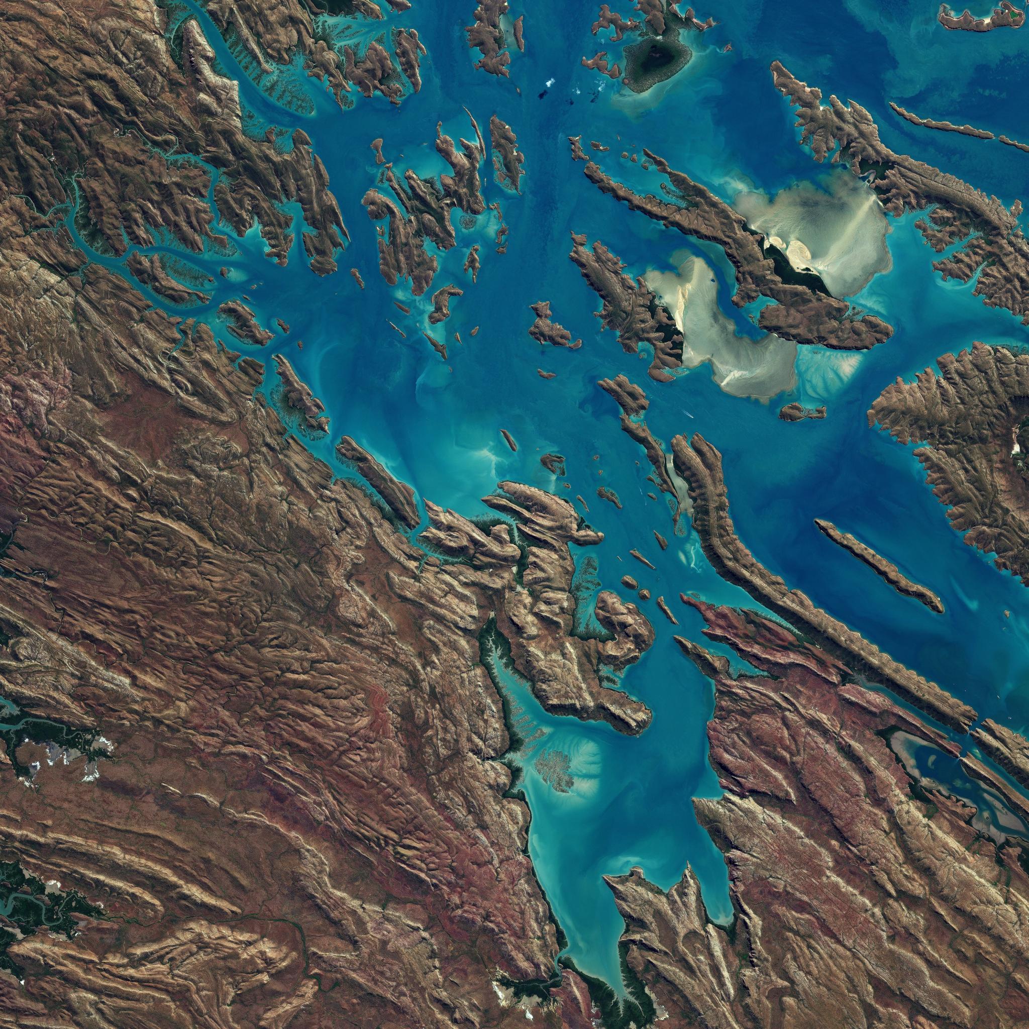 PlanetScope • The Kimberley, Western Australia, Australia • August 12, 2025