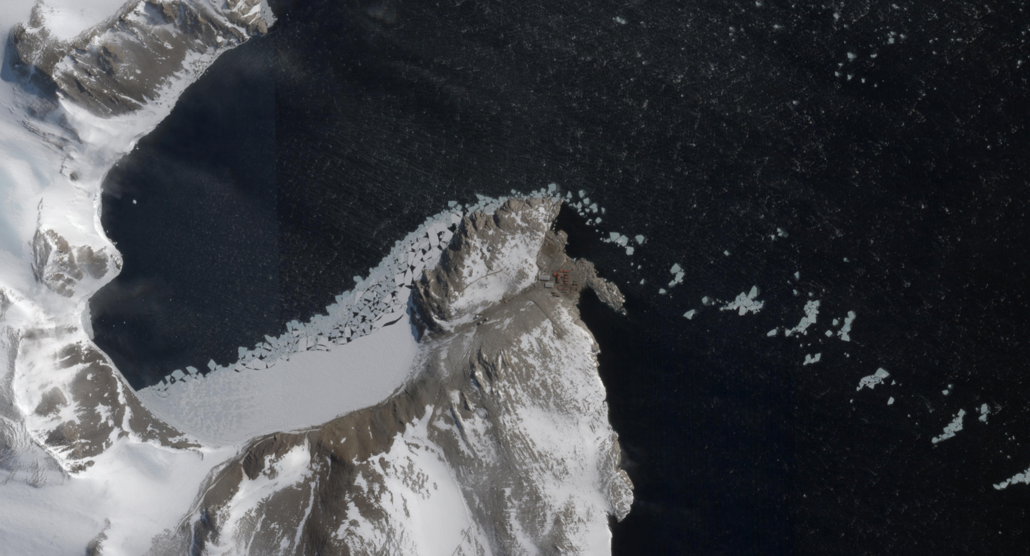 SkySat image of Antarctica © 2018, Planet Labs Inc. All Rights Reserved.