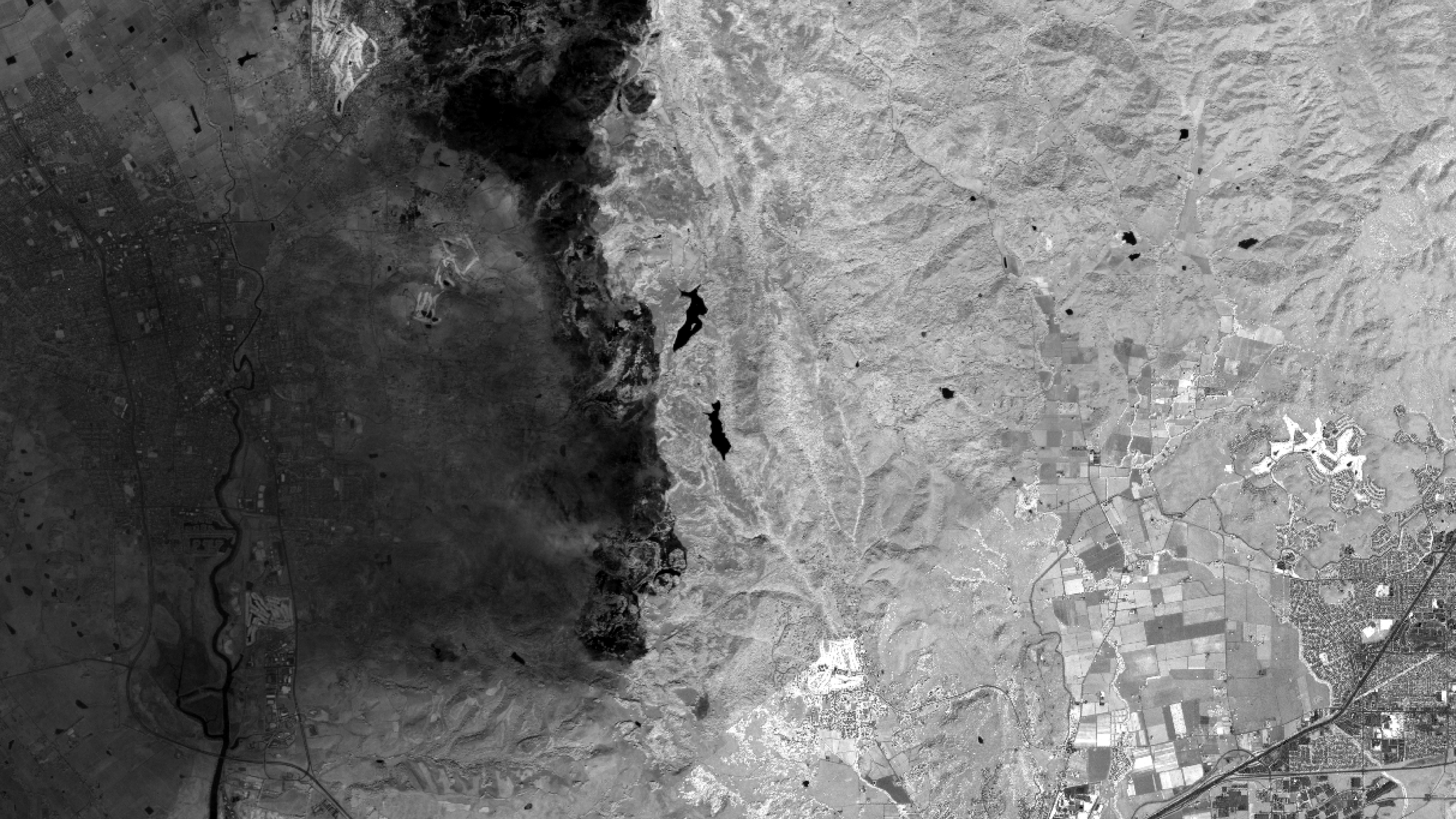 Planet imagery of fires in Napa, California © 2017, Planet Labs Inc. All Rights Reserved.