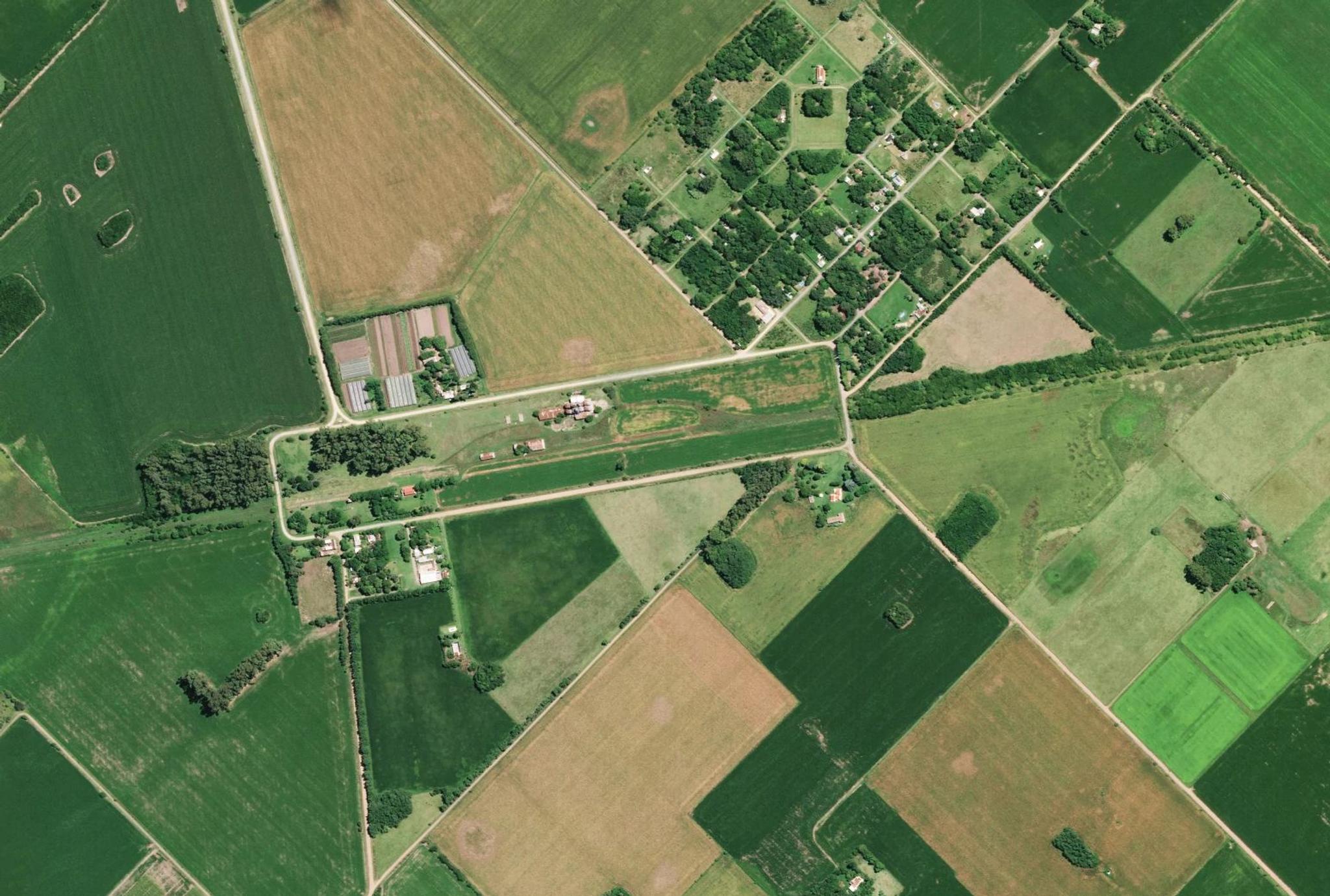 Imagem SkySat de terras agrícolas em Chivilcoy, Buenos Aires, Argentina, capturada em 9 de fevereiro de 2022. © 2022 Planet Labs PBC. Todos os direitos reservados.