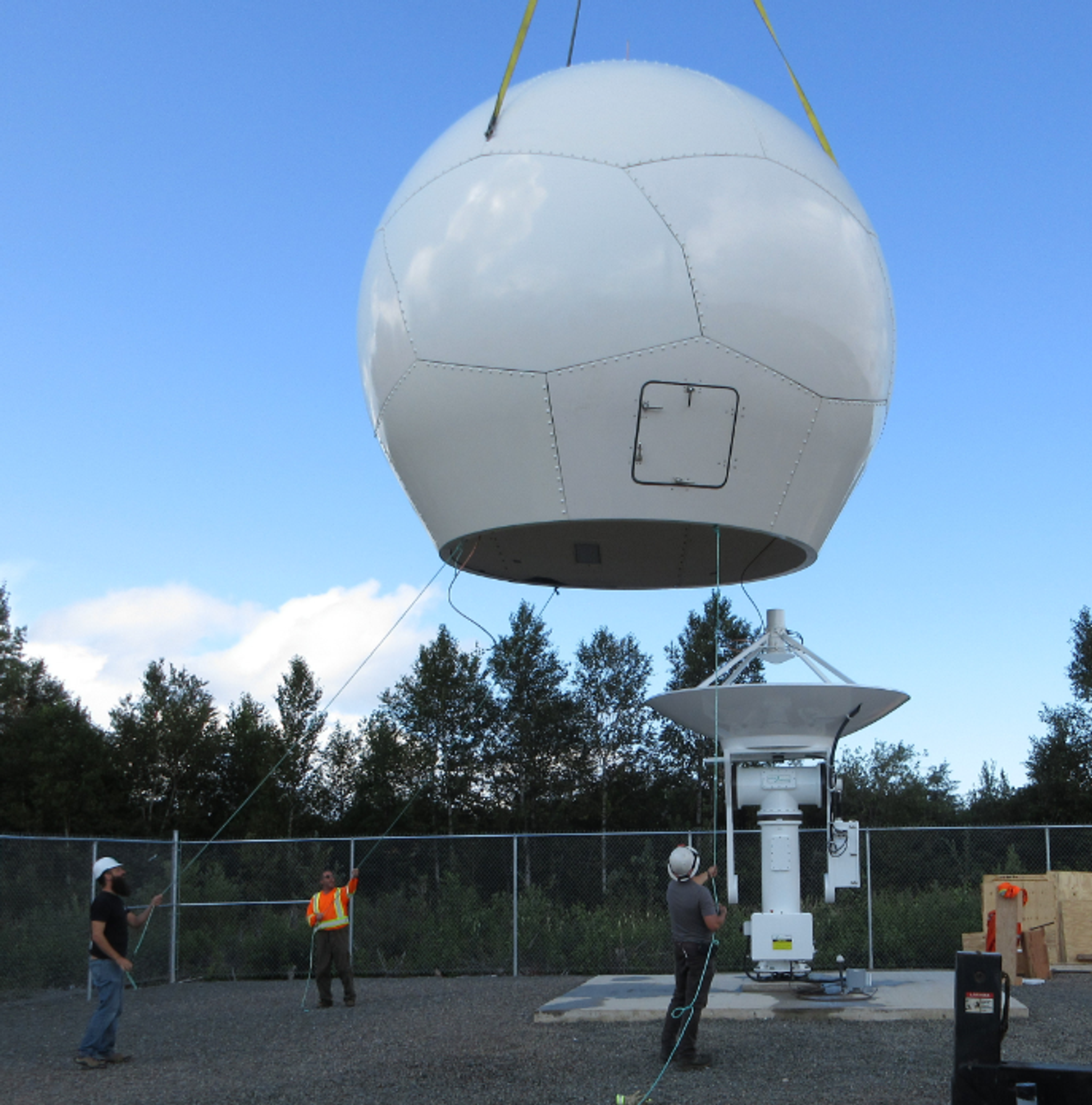 A Planet ground station installation