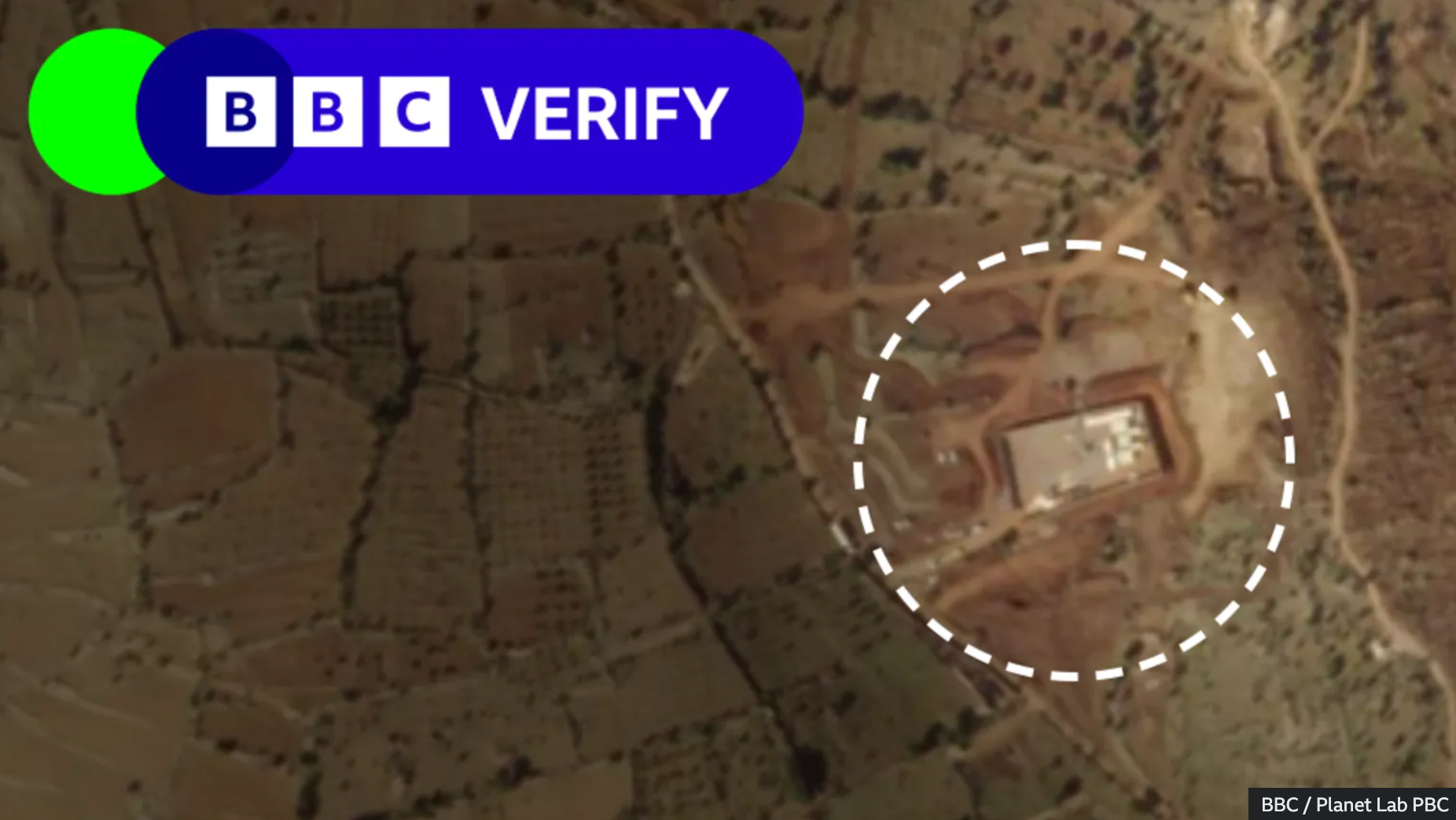 Satellite imagery reveals Israeli military construction in buffer zone with Syria