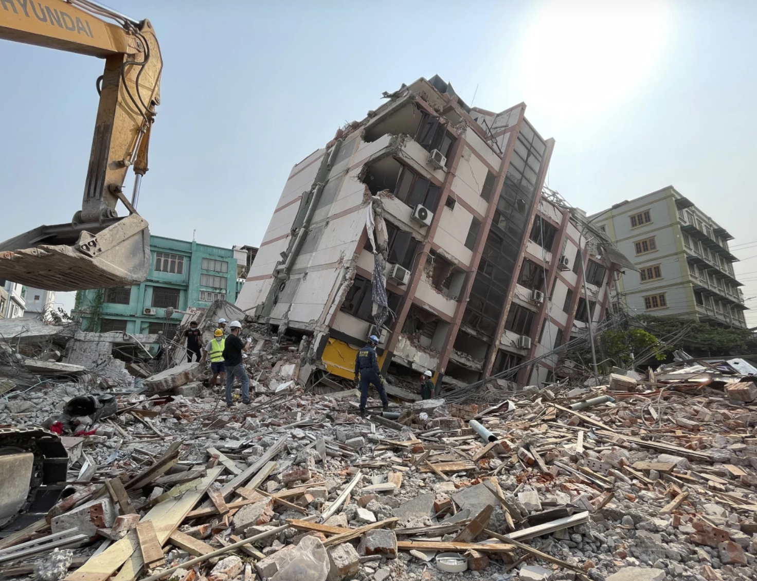 AI and satellites help aid workers respond to Myanmar earthquake damage