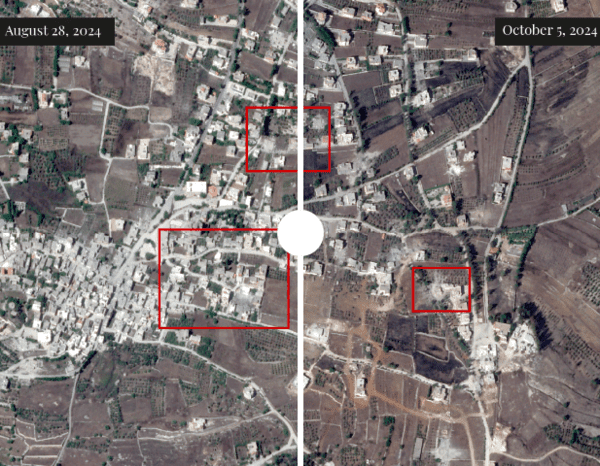 Mapping one year of cross-border attacks between Israel and Lebanon