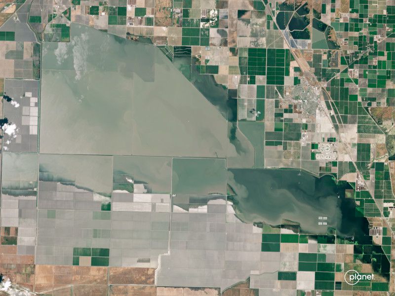 California's Reappearing Phantom Lake Could Remain for Two Years in the Central Valley