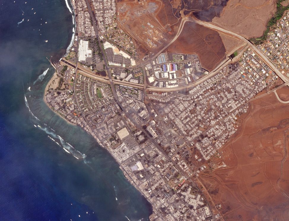 Mapping the Damage From the Maui Wildfires