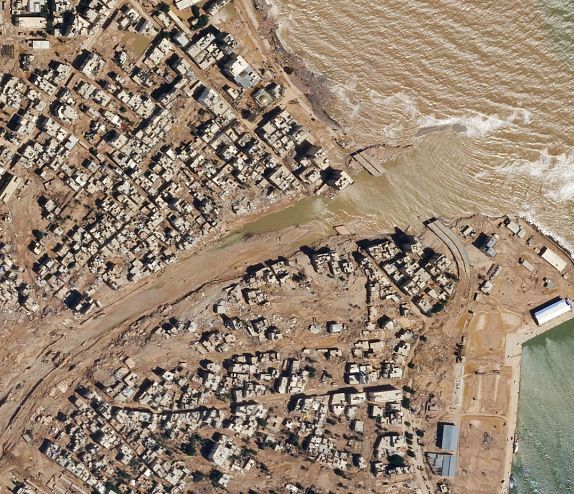 Mapping Where Floods Have Devastated a Libyan Port City
