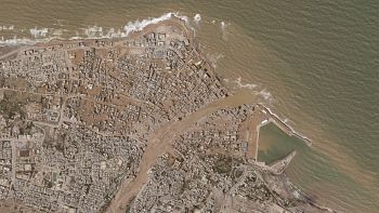 Before and After Satellite Images Show Scale of Libya Flood Destruction