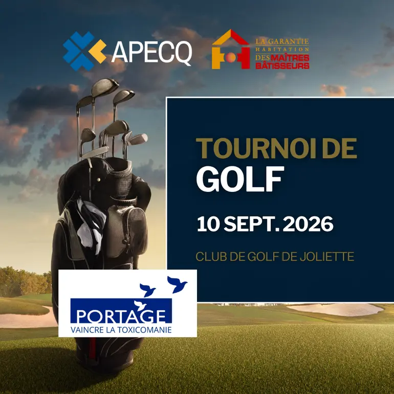 Tournoi de golf annuel de l'APECQ