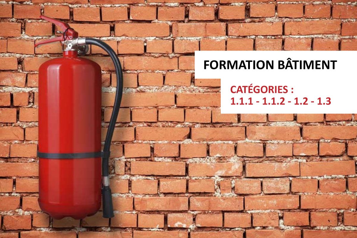 formation continue catégorie Bâtiment : Protection incendie