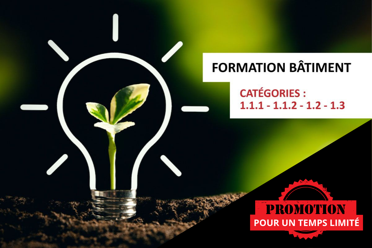 Formation continue adaptée à la construction portant sur l'efficacité énergétique