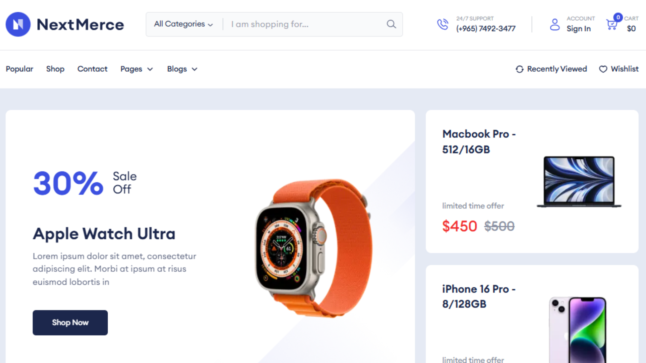 11+ Best Next.js E-commerce Templates for 2026