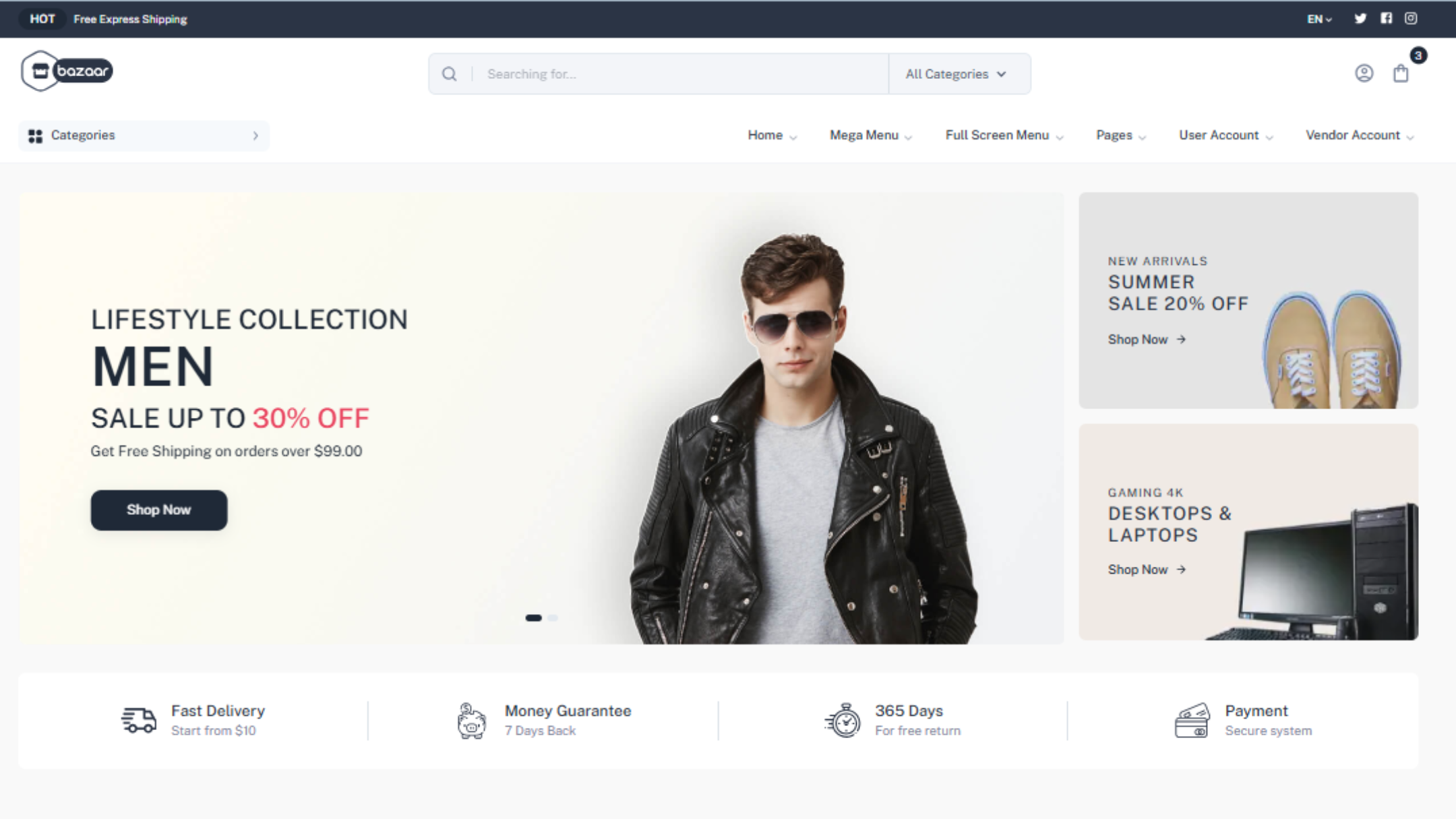 11+ Best Next.js E-commerce Templates for 2024