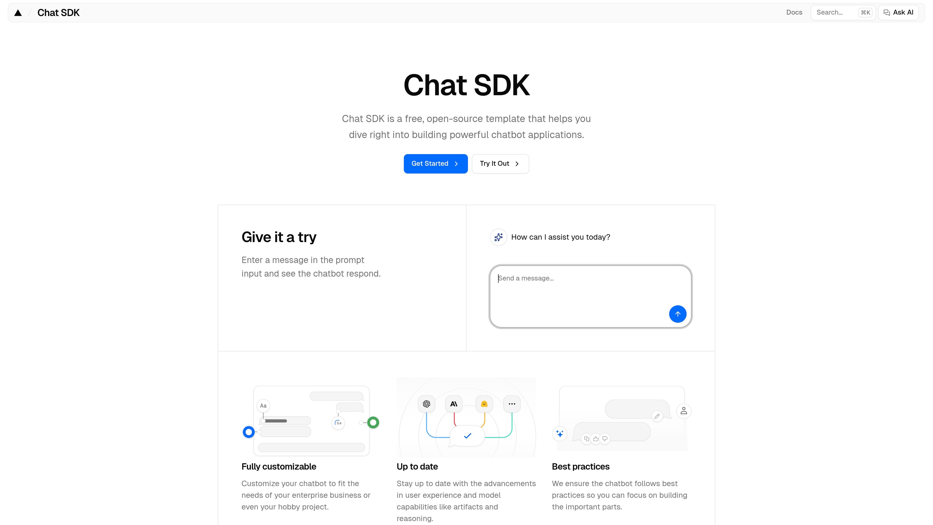 7+ Best AI Website Templates for 2026 - Agents, Chatbots, Starter Kits