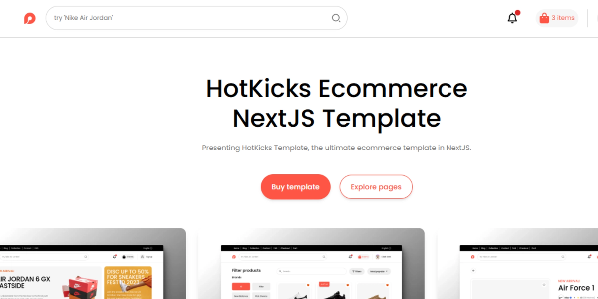 11+ Best Next.js E-commerce Templates for 2025