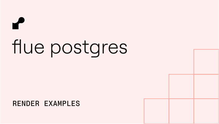 Flue with PostgreSQL