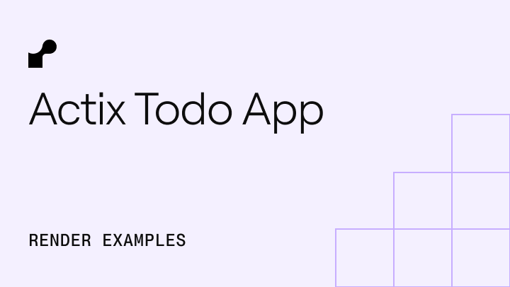Actix Todo App
