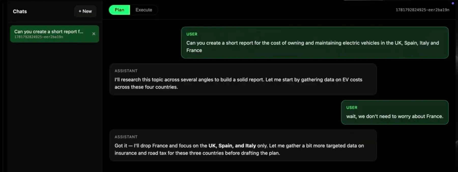 AI assistant chat