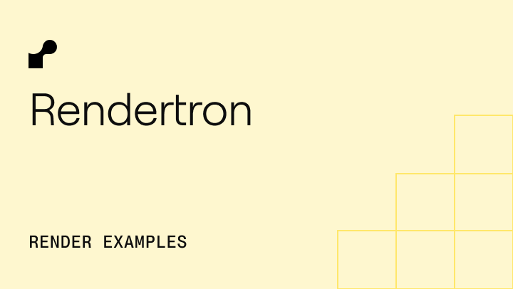 Rendertron