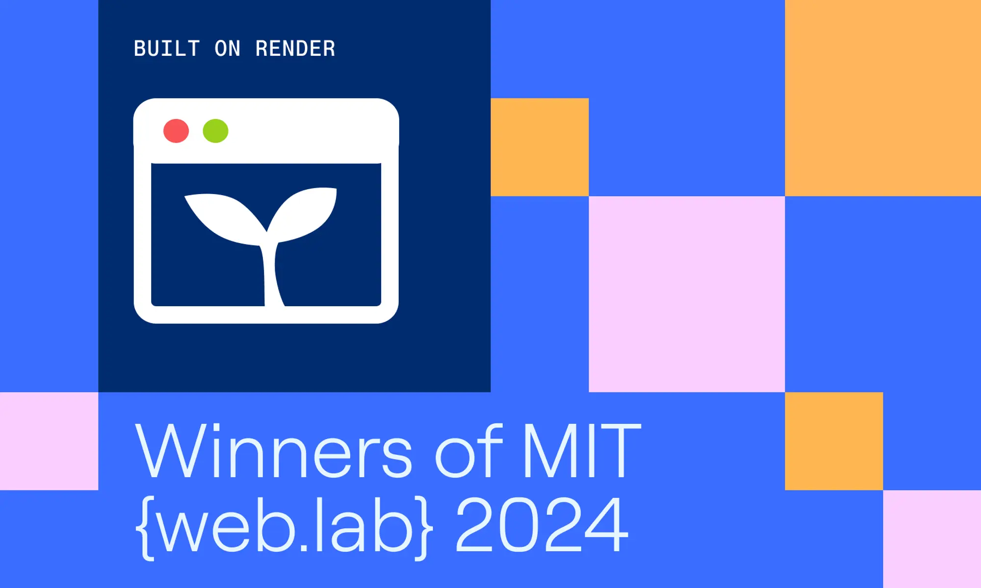 Built on Render: Four Winners from the MIT web.lab Competition