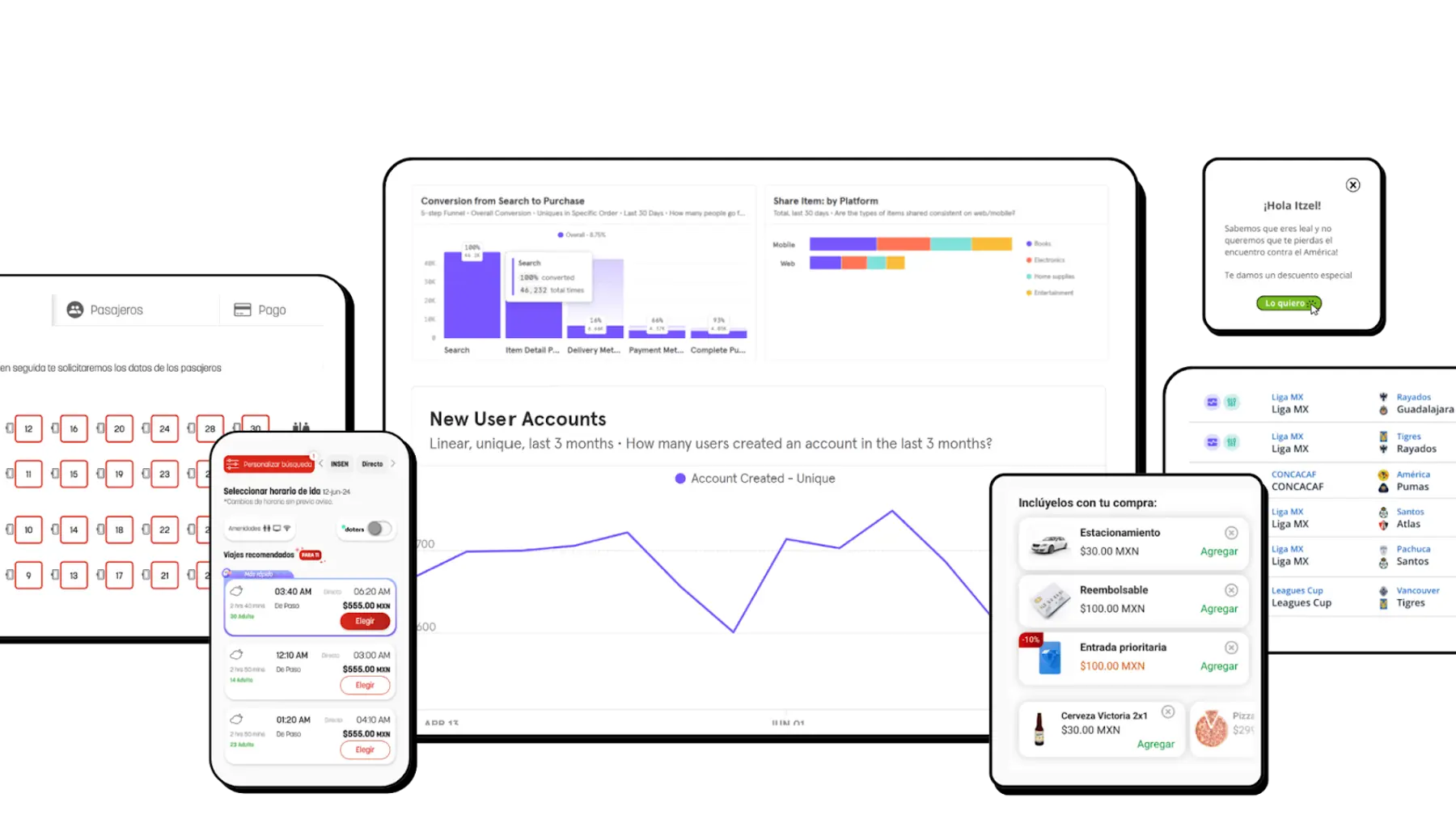 Reservamos SaaS helps bus companies optimize operations—including ticketing, pricing, revenue management, marketing and communications