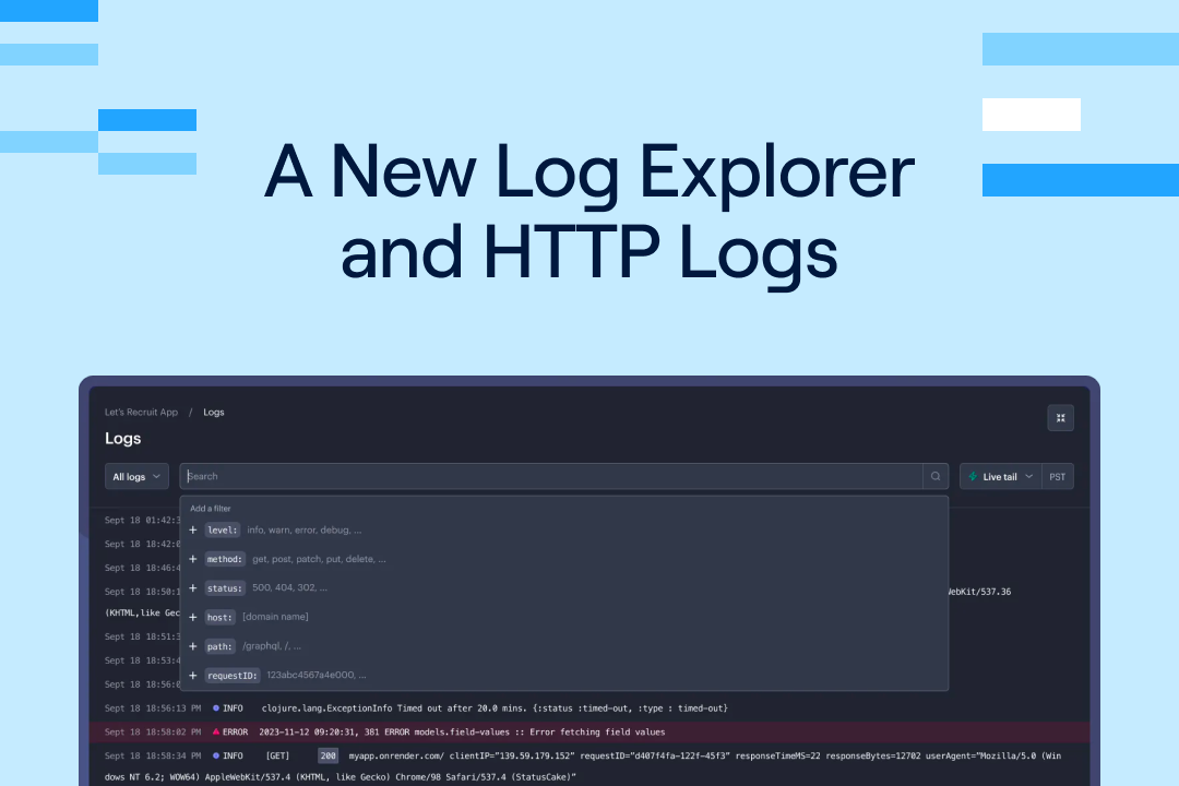 Blog | Render · Cloud Hosting for Developers