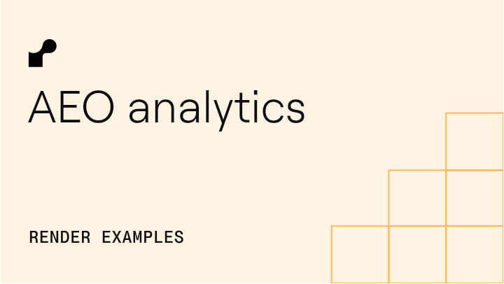 AEO analytics