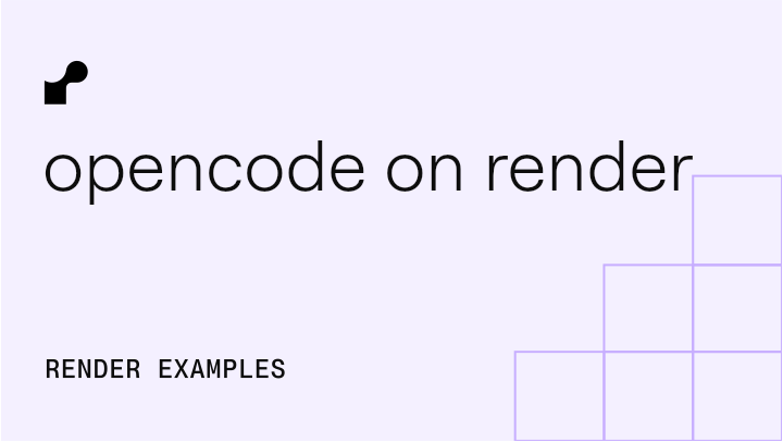 Opencode on Render