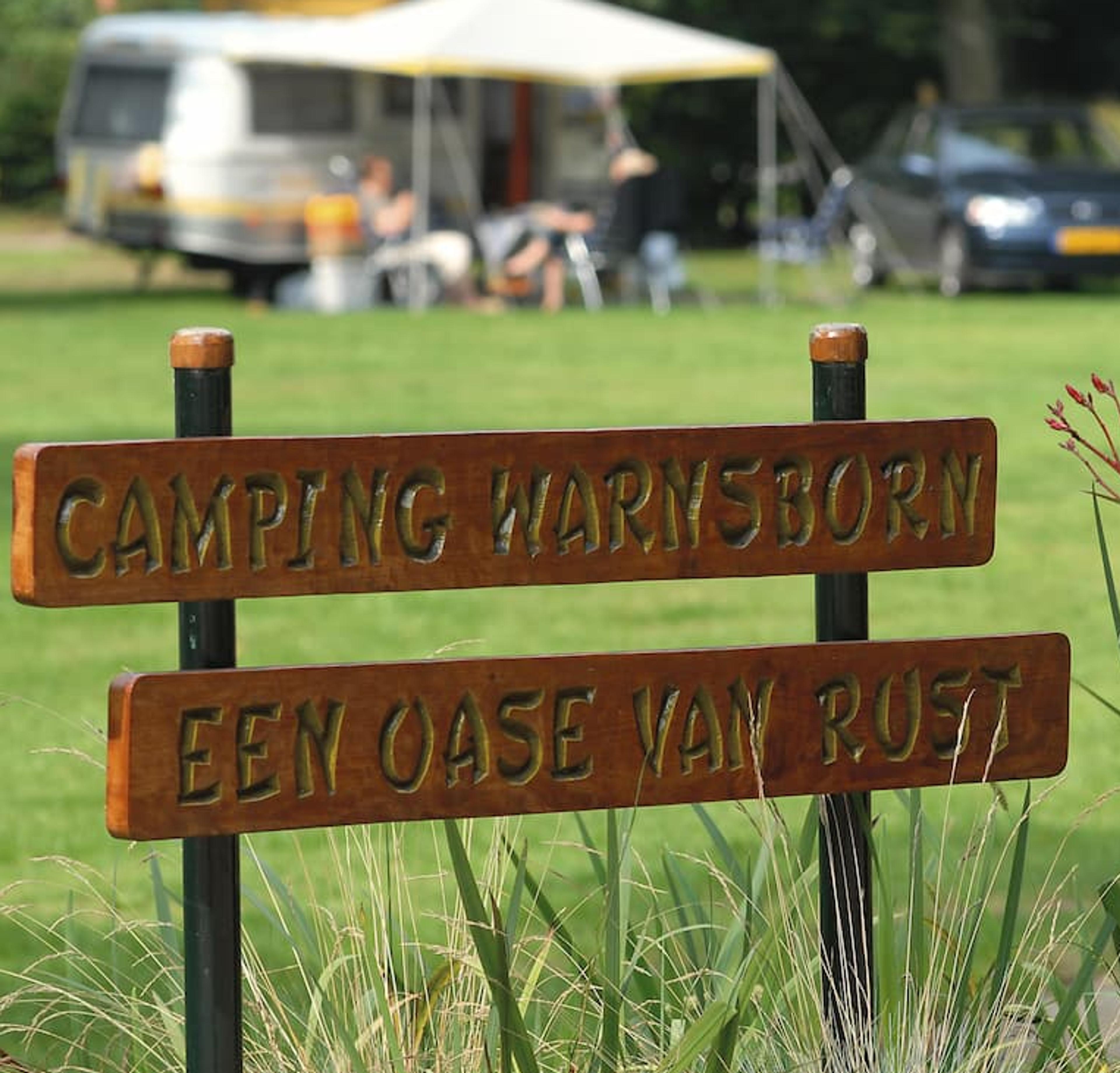 Camping Warnsborn, een oase van rust.