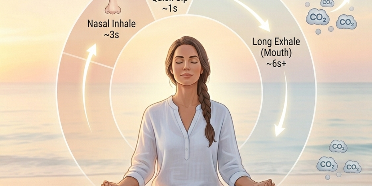 Anxiety Release: Physiological Sigh - Detailed Bio Hacking Protocol Overview