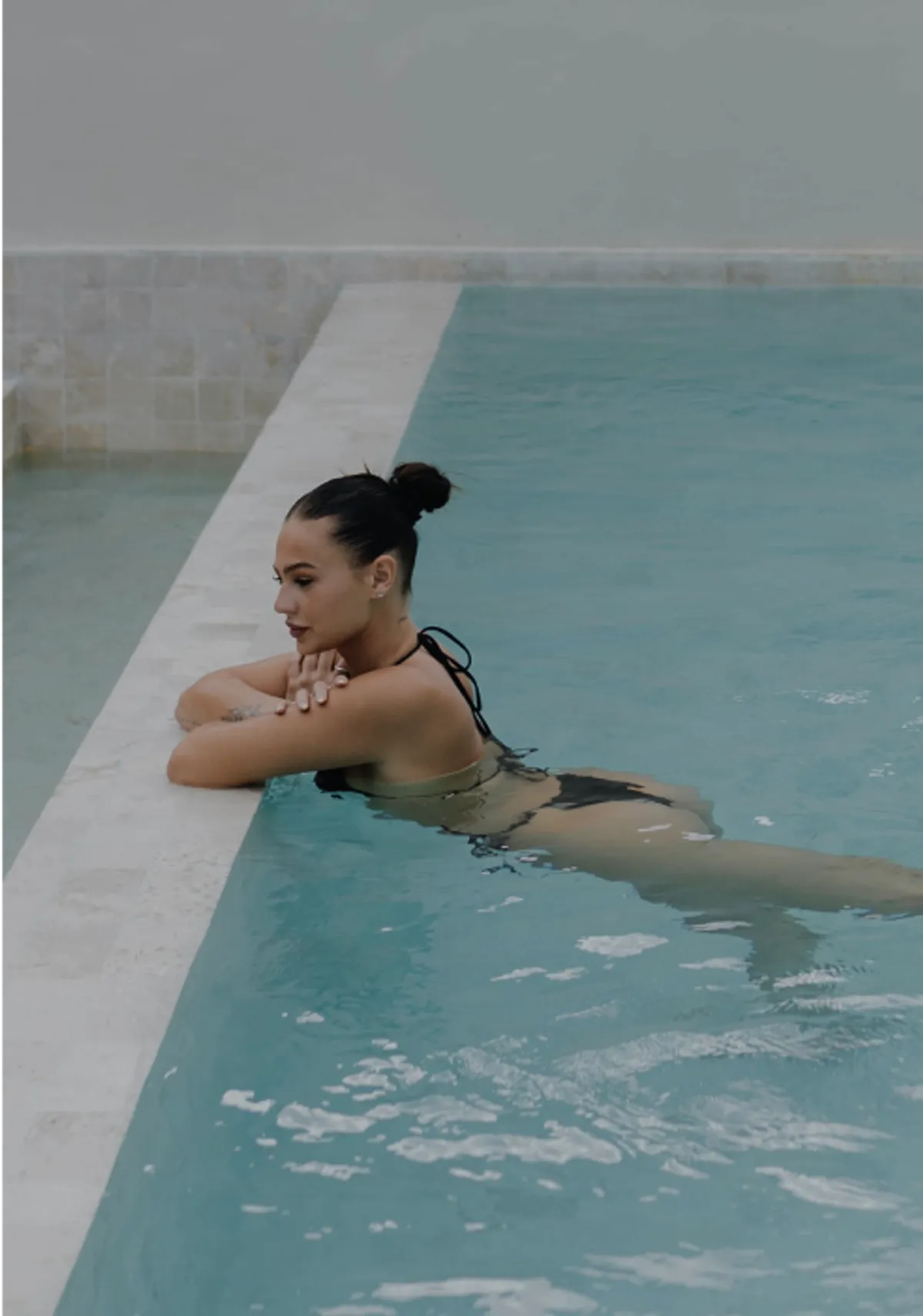 Girl in pool