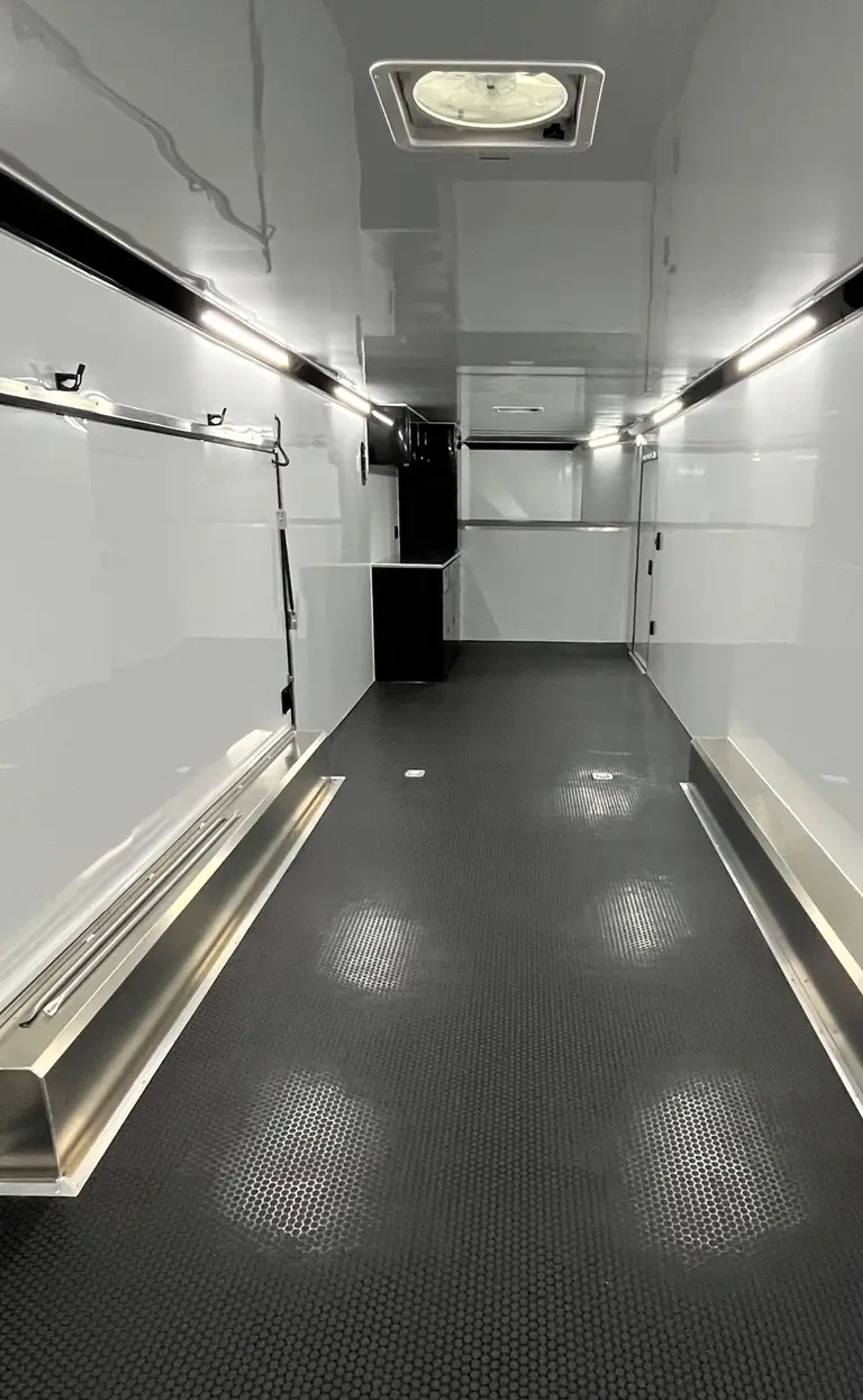 44ft. Aluminum ATC ROM 500 Gooseneck Car Hauler, Premium Escape Door, LOADED — view 5