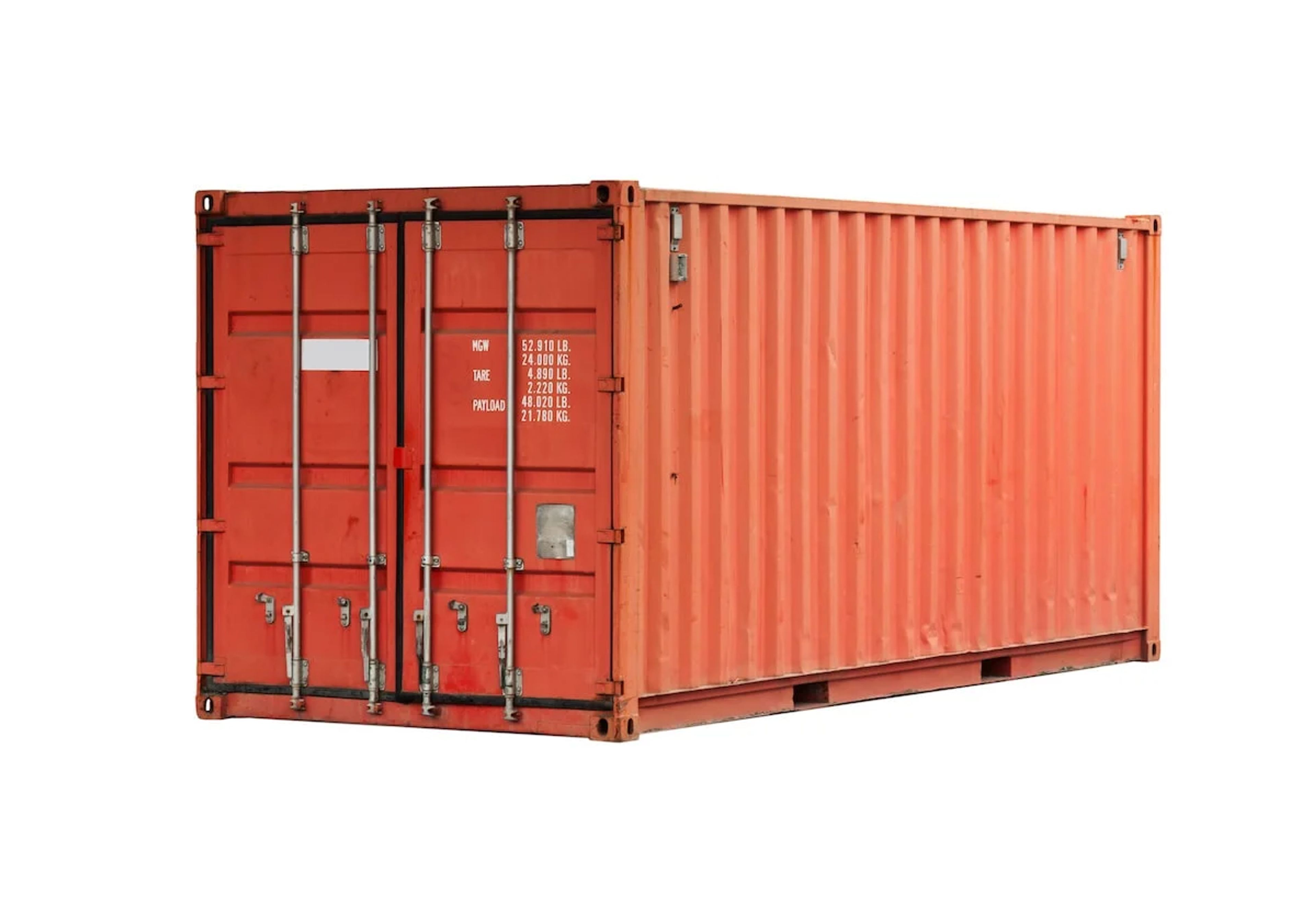 30ft x 8ft shipping container bulk — view 2